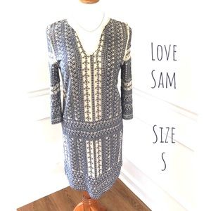 Love Sam Embroidered Tunic Dress